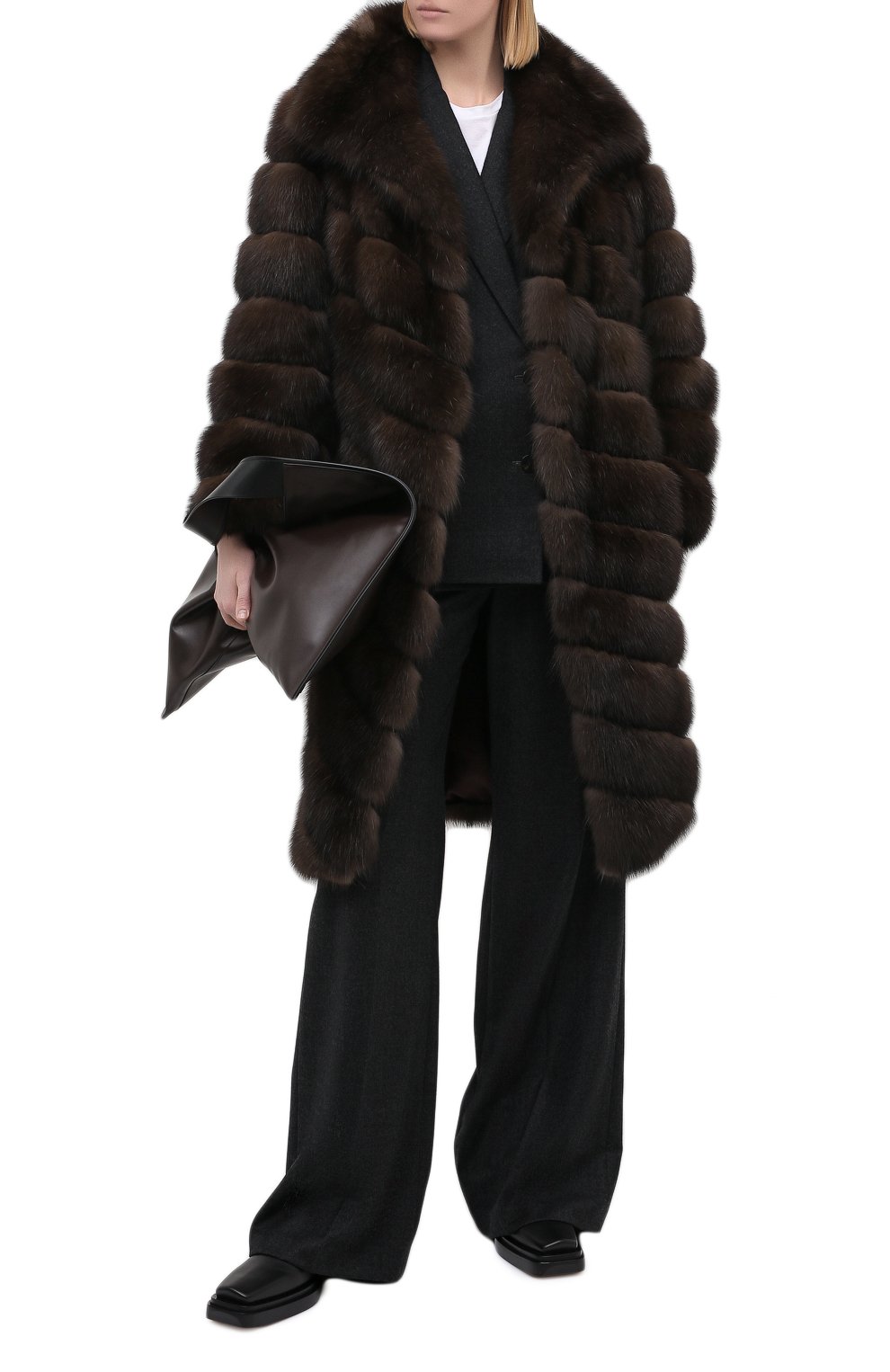 Шуба из меха соболя VICTORIA KUSENKOVA, арт. 723500004403, фото 2