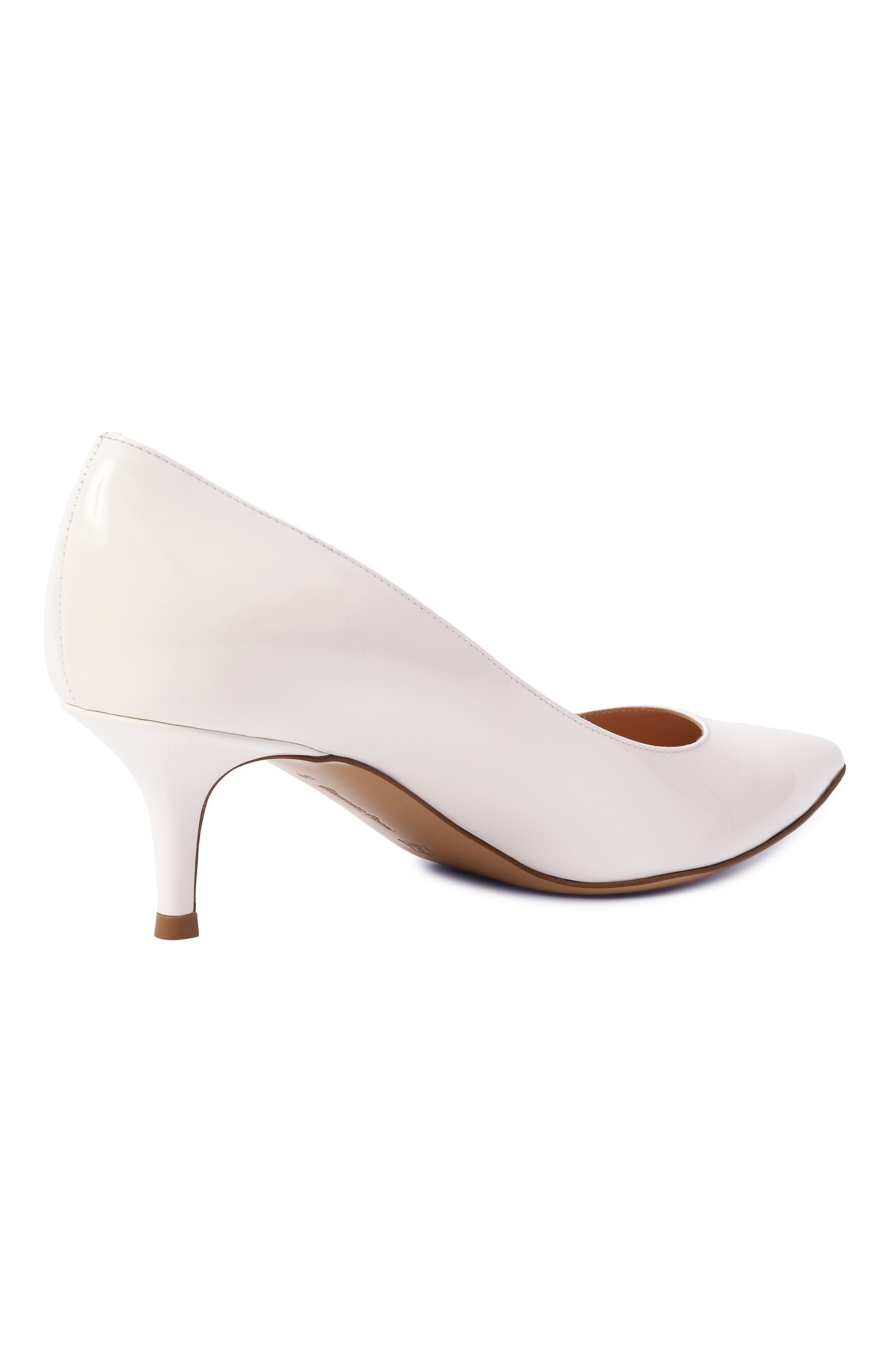 Лакированные туфли gianvito 55 GIANVITO ROSSI белого цвета по цене 87600 руб., арт. G20336.55RIC.VERBIAN, фото 5 Лакированные туфли gianvito 55 GIANVITO ROSSI, арт. G20336.55RIC.VERBIAN, фото 5