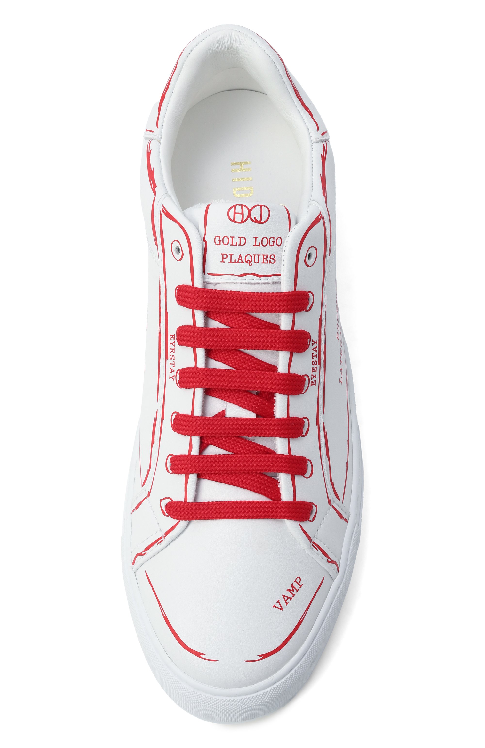 Кожаные кеды sky HIDE AND JACK, арт. ESERLRCSWHT, фото 6