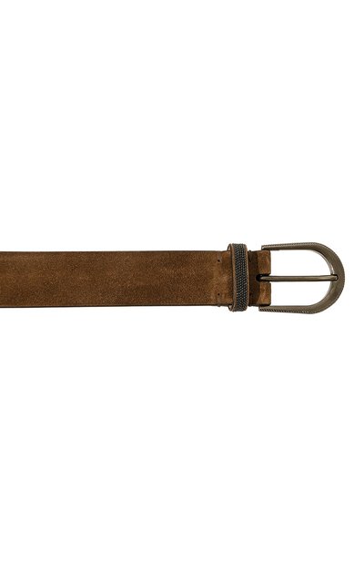 Замшевый ремень BRUNELLO CUCINELLI, арт. M0DELB1012, фото 4