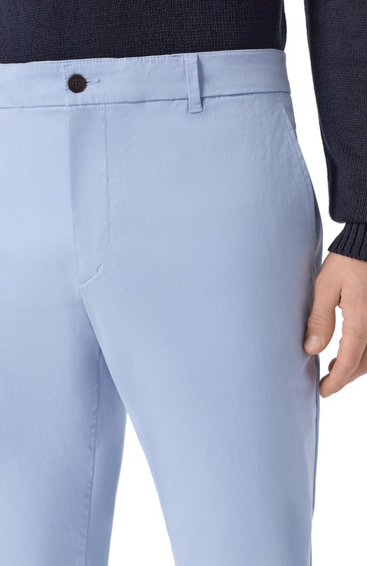 Хлопковые брюки Bogner 18386888 Голубой  18386888 Фото 5