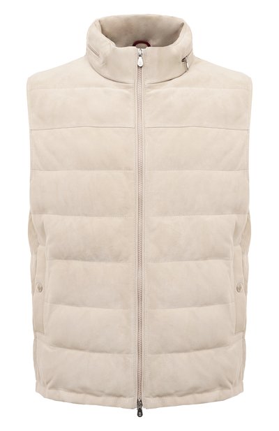 Мужской замшевый жилет BRUNELLO CUCINELLI, арт. M0PCL1924