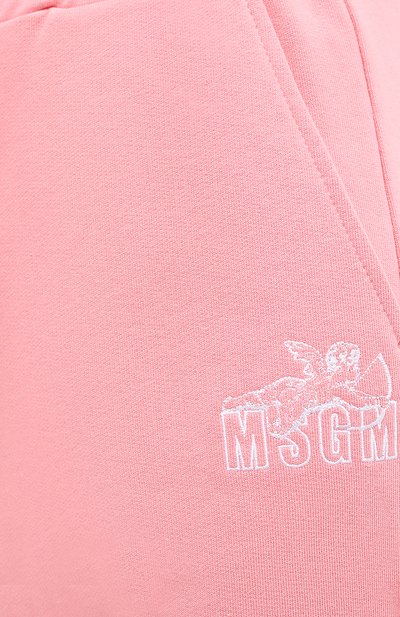 Хлопковые джоггеры MSGM, арт. 2941MDP60 207799, фото 5