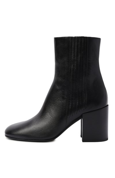 Кожаные ботильоны DRIES VAN NOTEN, арт. 262-131713/0103, фото 4