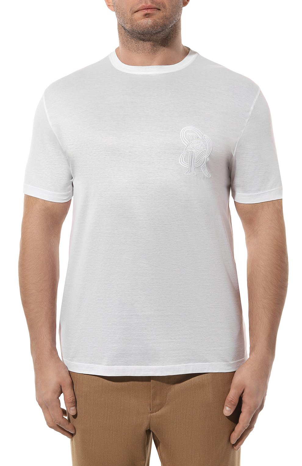 Хлопковая футболка  STEFANO RICCI, арт. MNH4103000/TE0001, фото 3