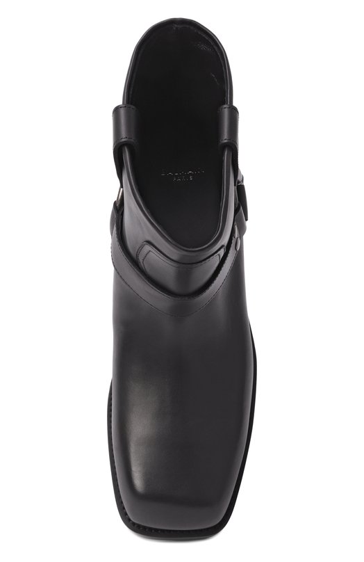 Кожаные ботинки Balmain FM1TE365/LVIT Чёрный  FM1TE365/LVIT Фото 6