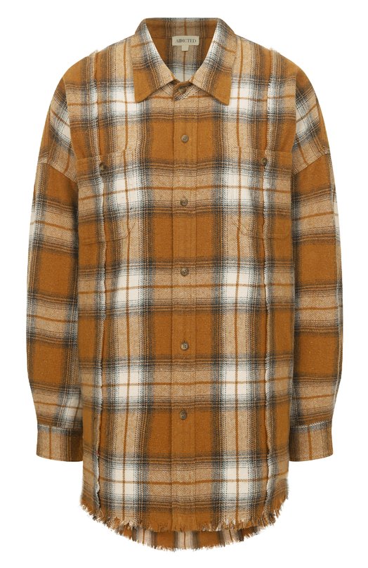 Хлопковая рубашка Addicted AD1313 Бежевый AD1313