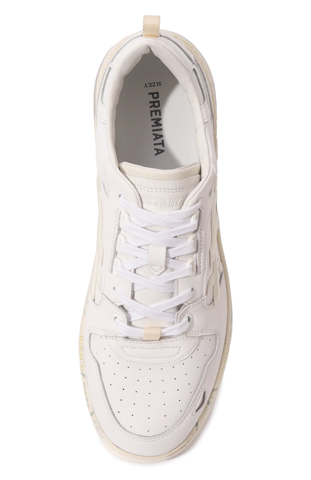 Кожаные кроссовки drake PREMIATA, арт. DRAKE/VAR 299, фото 6
