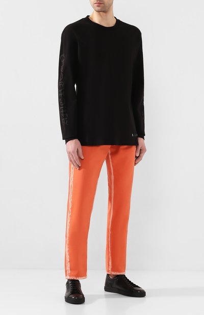 Хлопковый лонгслив RTA, арт. MH994-49ADBK, фото 2