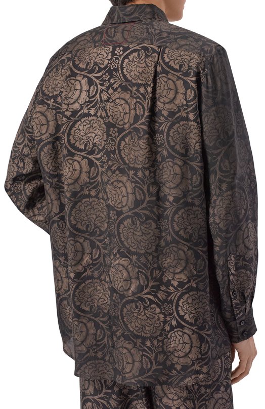 Рубашка Uma Wang W2 M UM1501 Коричневый  W2 M UM1501 Фото 4