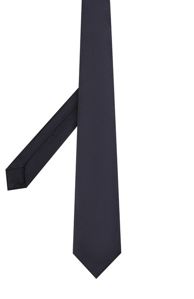 Шелковый галстук ZILLI черного цвета по цене 28100 руб., арт. 50001/TIE, фото 2 Шелковый галстук ZILLI, арт. 50001/TIE, фото 2