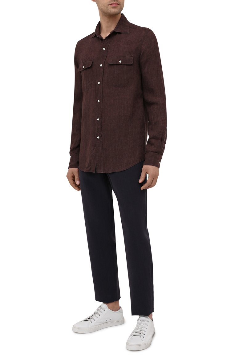 Льняная рубашка RALPH LAUREN, арт. 790836054, фото 1