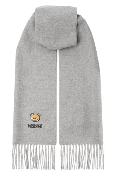 Мужской шерстяной шарф MOSCHINO, арт. 50124/M5783