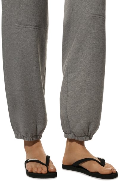 Шлепанцы VETEMENTS черного цвета по цене 35500 руб., арт. UE52FL100W 1300/W, фото 3 Шлепанцы VETEMENTS, арт. UE52FL100W 1300/W, фото 3