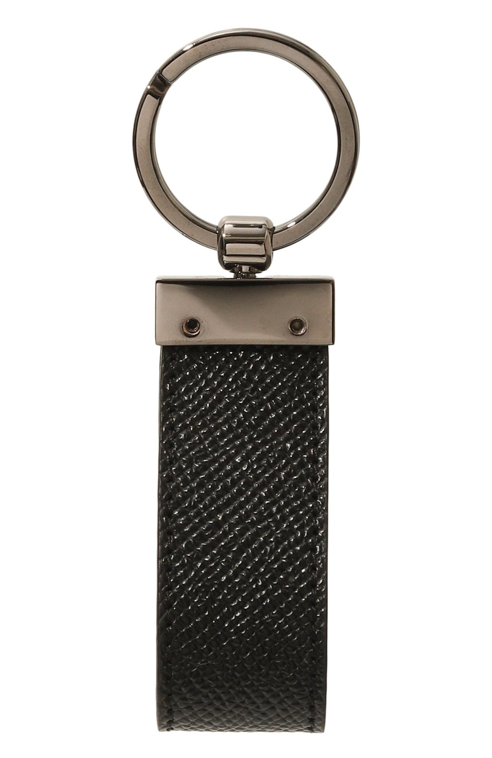 Кожаный брелок DOLCE & GABBANA черного цвета по цене 23300 руб., арт. BP1371 AG219, фото 2 Кожаный брелок DOLCE & GABBANA, арт. BP1371 AG219, фото 2