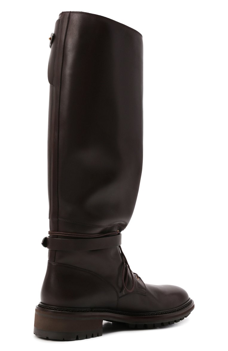 Кожаные сапоги RALPH LAUREN, арт. 815857972, фото 5