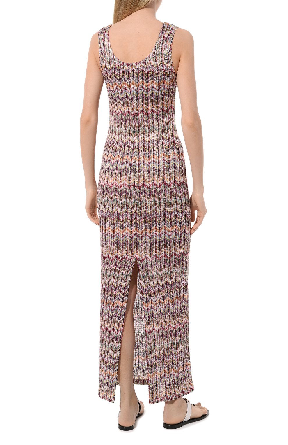 Платье MISSONI разноцветного цвета по цене 215000 руб., арт. DS24SG4Z/BC004J, фото 4 Платье MISSONI, арт. DS24SG4Z/BC004J, фото 4