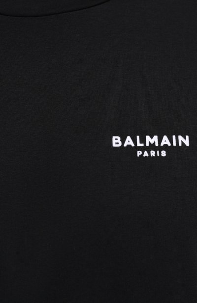 Хлопковая футболка BALMAIN, арт. WH1EF000/B069, фото 5