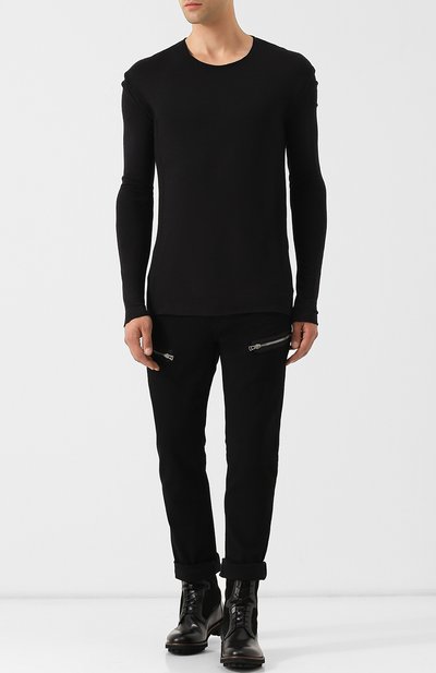 Шерстяной джемпер тонкой вязки (Y) EDITION, арт. Y-UTS J02 0179, фото 2