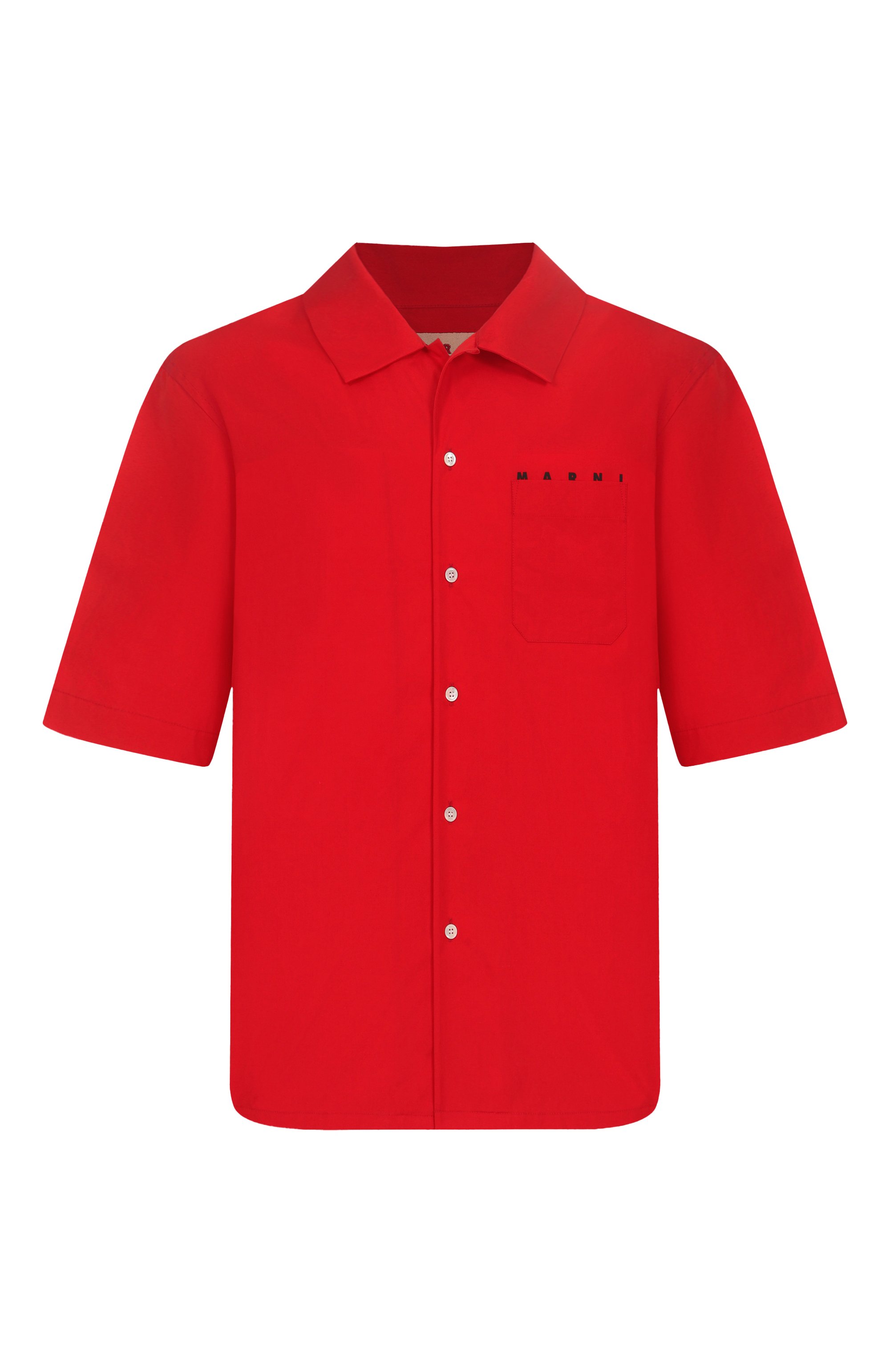 Хлопковая рубашка MARNI, арт. CUMU0213P8/USCT88, фото 1