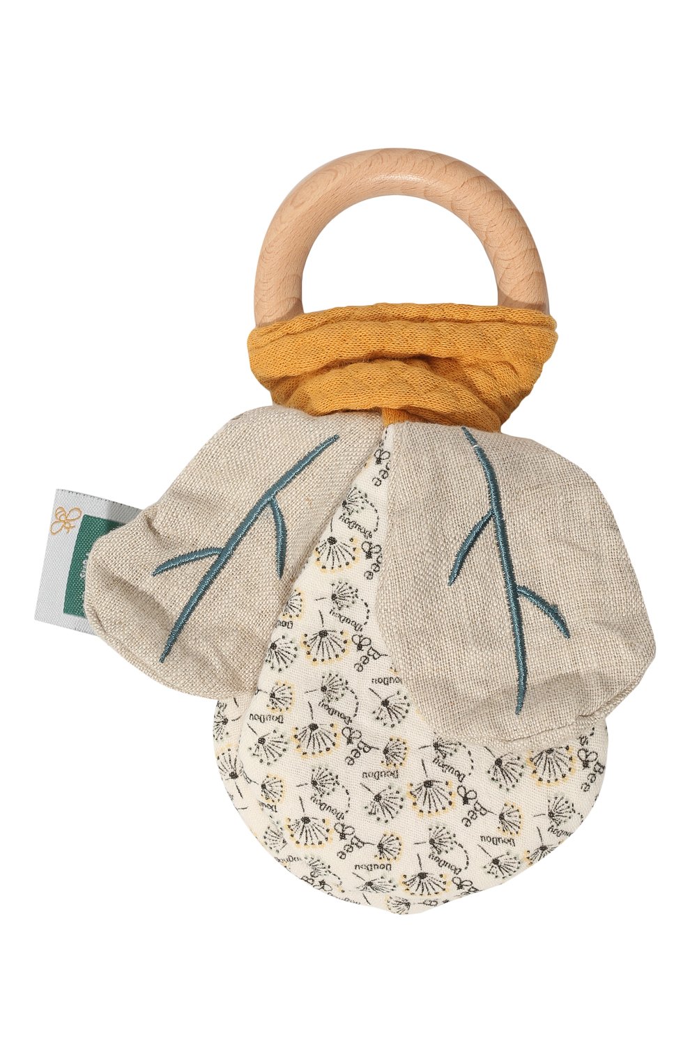 Погремушка pollen the bee DOU DOU ET COMPAGNIE бежевого цвета по цене 3320 руб., арт. DC3845, фото 1 Погремушка pollen the bee DOU DOU ET COMPAGNIE, арт. DC3845, фото 1