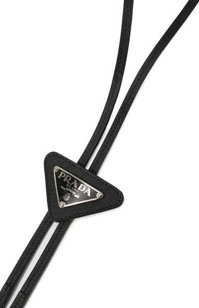 Кожаный галстук боло PRADA, арт. 2IC027-QHH-F0002, фото 4