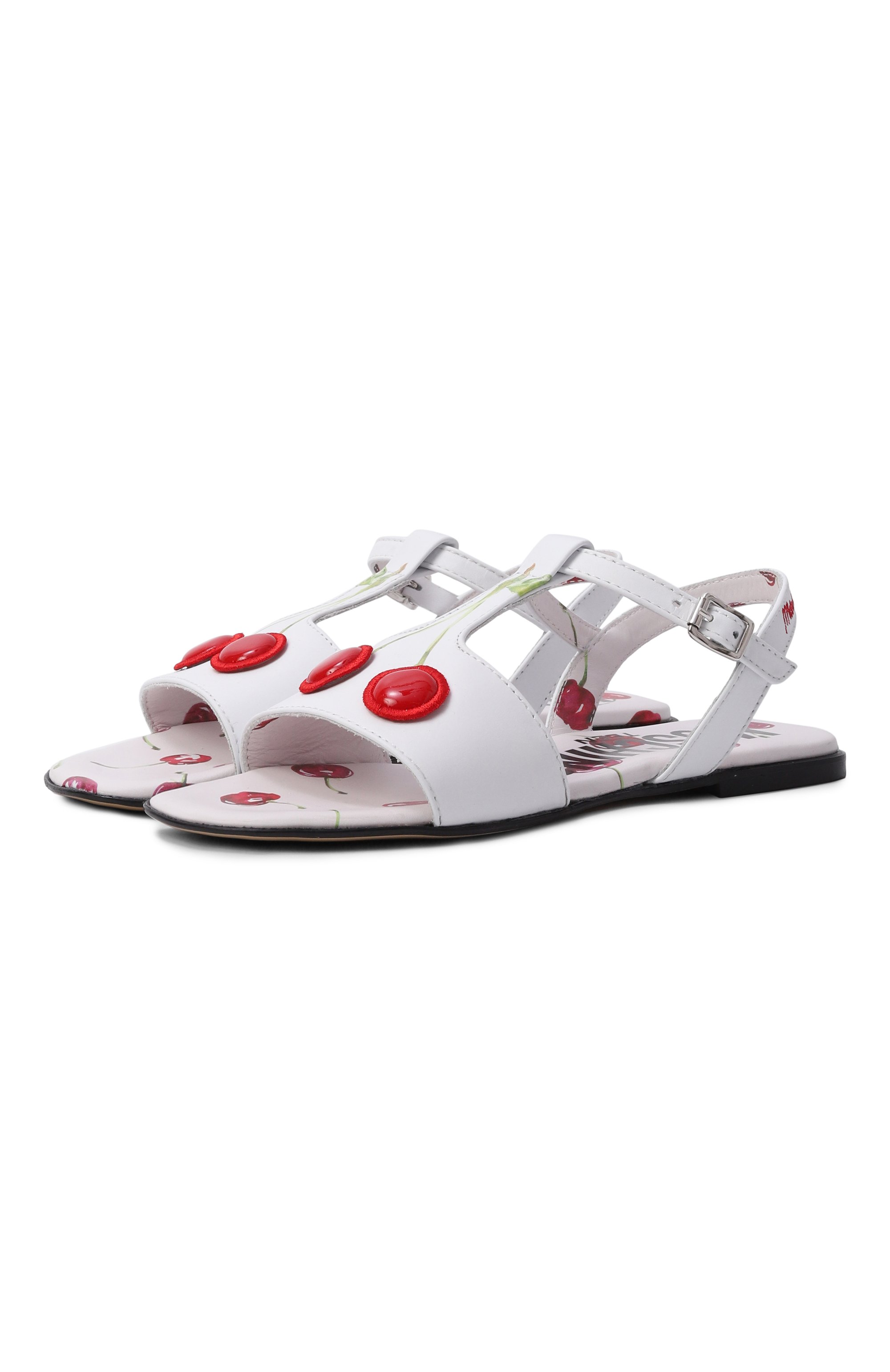 Кожаные сандалии MOSCHINO, арт. 83004/VAR1_002, фото 1