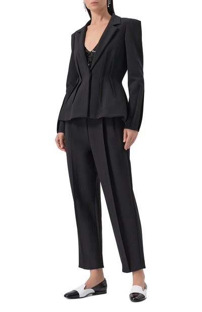 Кожаные лоферы GIORGIO ARMANI, арт. GW001819/AF18801, фото 2