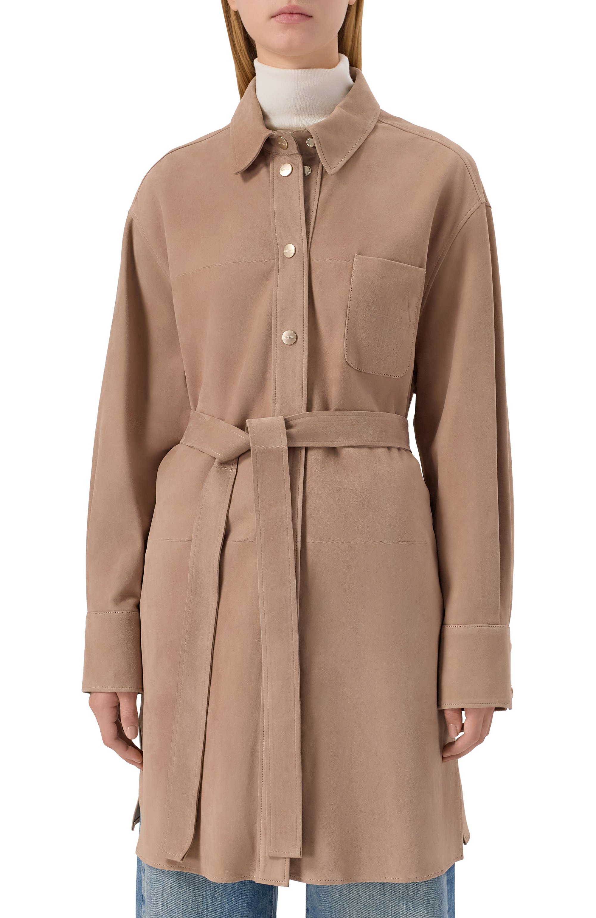 Замшевая рубашка FREEAGE, арт. B1046S, фото 3