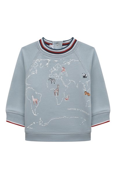 Хлопковый свитшот TARTINE ET CHOCOLAT, арт. TU15021, фото 1