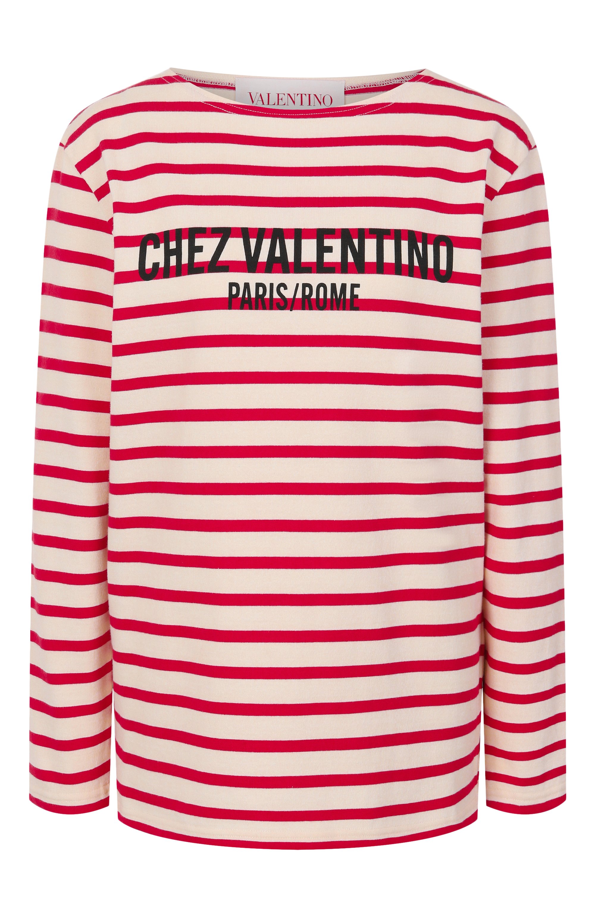 Хлопковый лонгслив VALENTINO, арт. 6B3MG24C/962, �фото 1