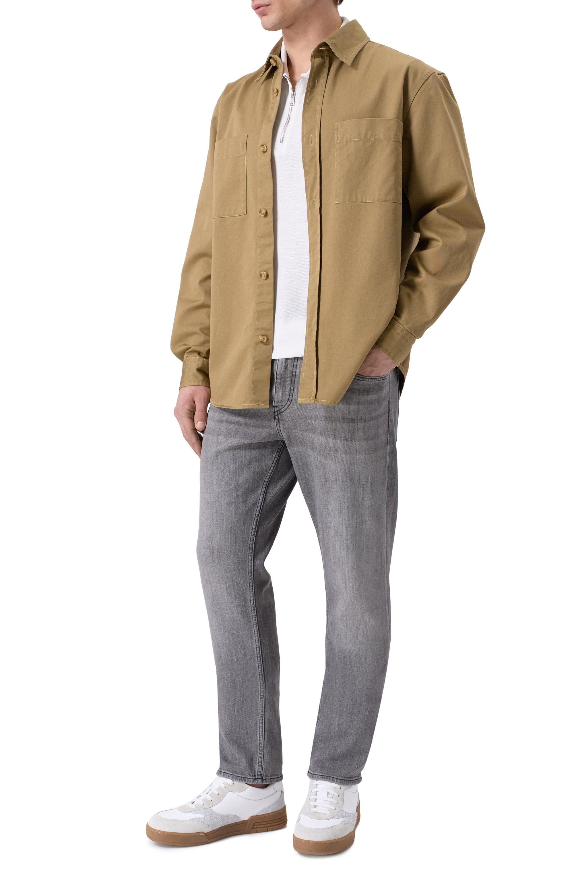 Хлопковое поло BOSS, арт. 50555108, фото 2