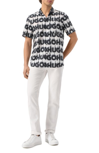 Хлопковая рубашка HUGO, арт. 50534240, фото 2