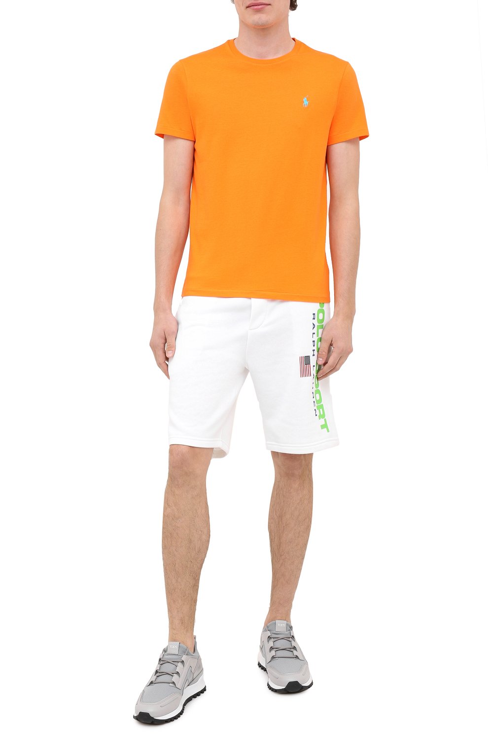 Хлопковая футболка POLO RALPH LAUREN, арт. 710671438, фото 2