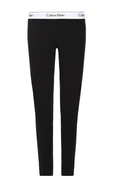 Спортивные легинсы с контрастной отделкой и логотипом бренда CALVIN KLEIN, арт. 0000D1632E, фото 1