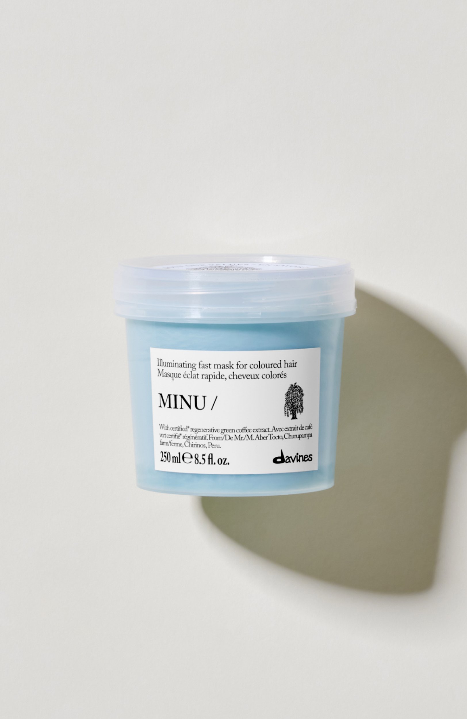 Экспресс-маска для восстановления окрашенных волос minu (250ml) DAVINES бесцветного цвета по цене 5570 руб., арт. 70028, фото 3 Экспресс-маска для восстановления окрашенных волос minu (250ml) DAVINES, арт. 70028, фото 3