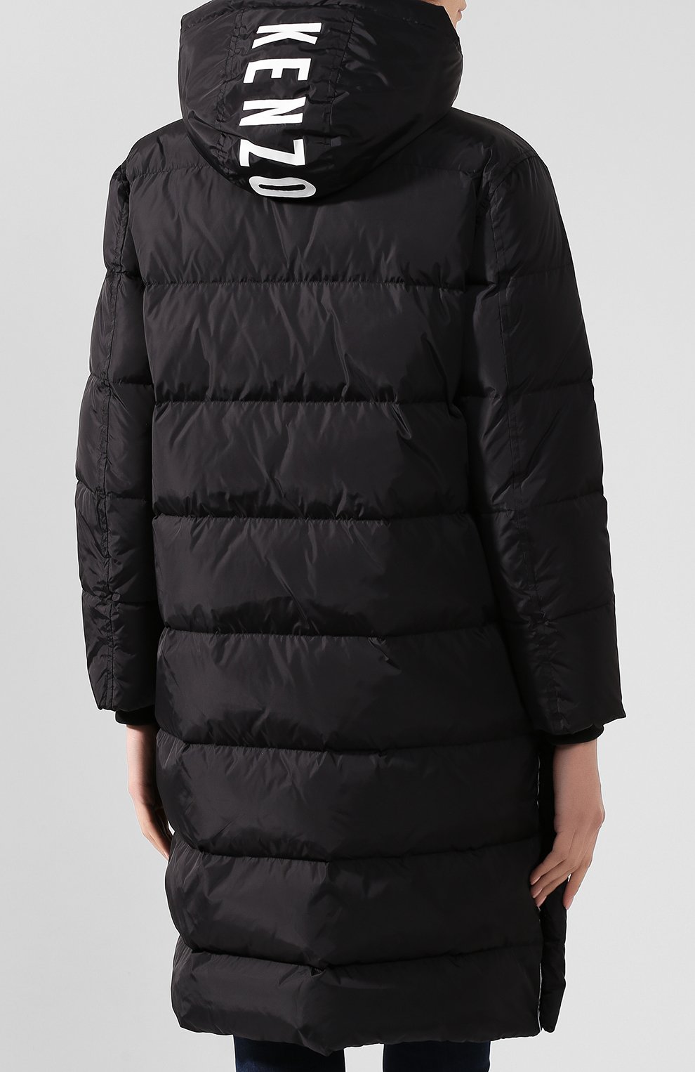 Пуховик KENZO черного цвета по цене 53850 руб., арт. F9620U054586, фото 4 Пуховик KENZO, арт. F9620U054586, фото 4