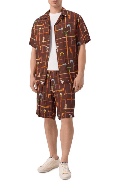 Шорты из вискозы DROLE DE MONSIEUR, арт. K-BS158-VI033-BN, фото 2