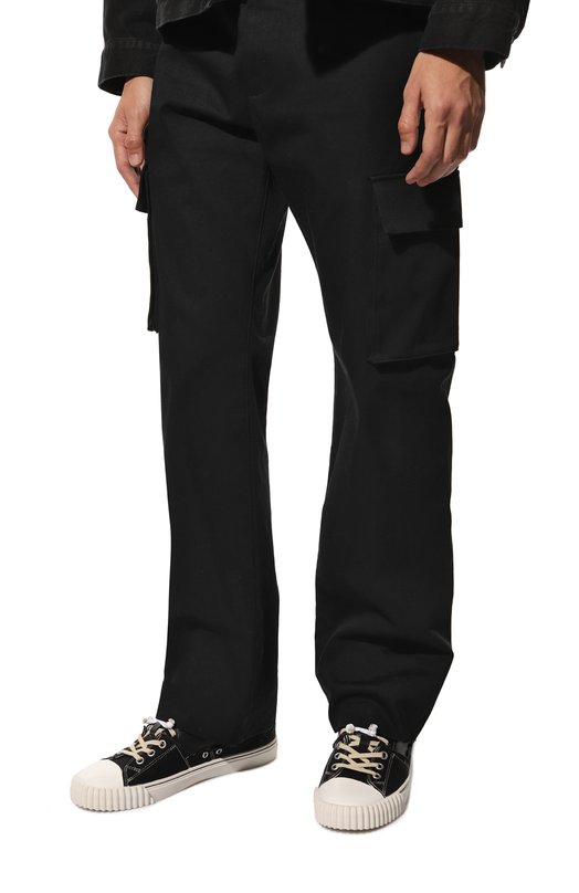 Комбинированные кеды Maison Margiela S57WS0390/P5063 Чёрный  S57WS0390/P5063 Фото 3