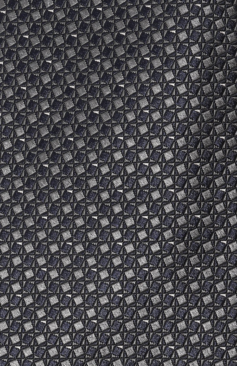 Шелковый галстук CANALI темно-синего цвета по цене 17600 руб., арт. 18/HJ03711, фото 4 Шелковый галстук CANALI, арт. 18/HJ03711, фото 4