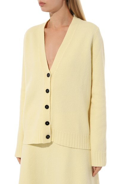 Шерстяной кардиган JIL SANDER, арт. J02GP0055-J14506, фото 3