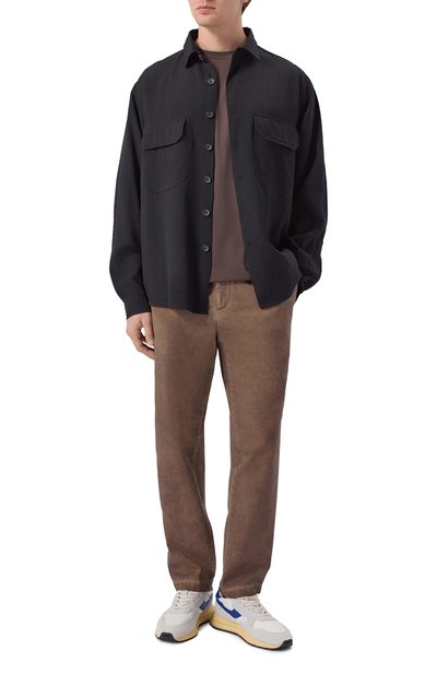 Хлопковые брюки WHITE SAND, арт. 26SU66/38-BF, фото 2