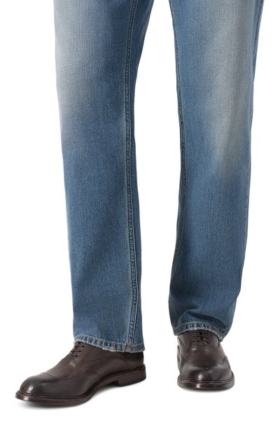 Кожаные оксфорды marsala DOLCE & GABBANA, арт. A20206/A0096, фото 3