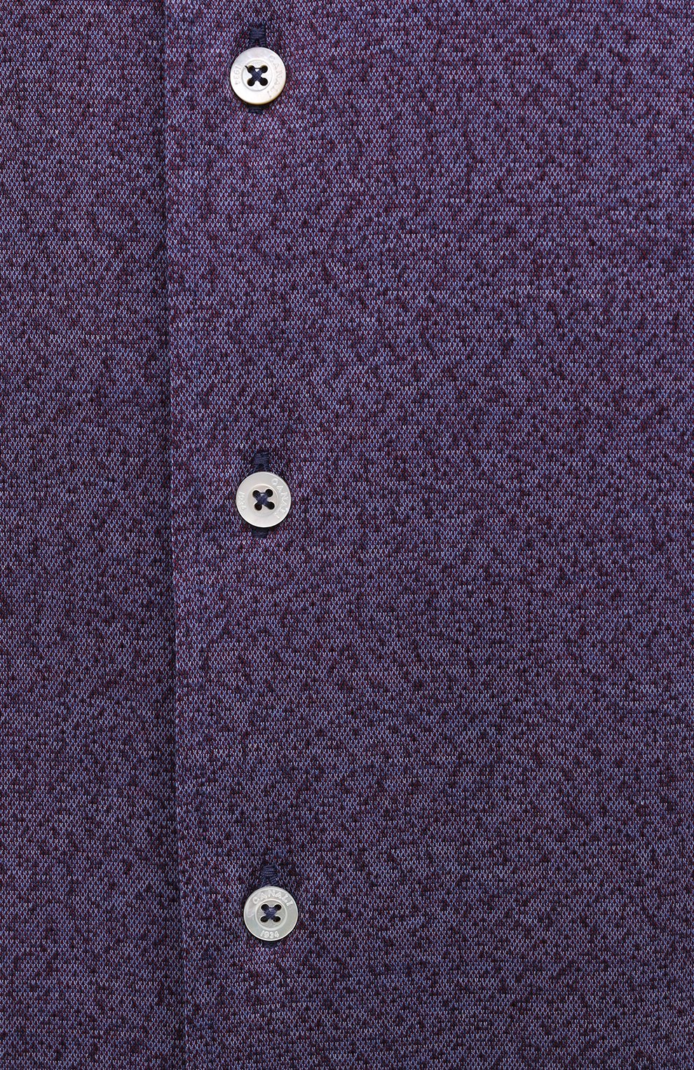 Хлопковая рубашка CANALI фиолетового цвета по цене 25500 руб., арт. L756/GN02381, фото 5 Хлопковая рубашка CANALI, арт. L756/GN02381, фото 5