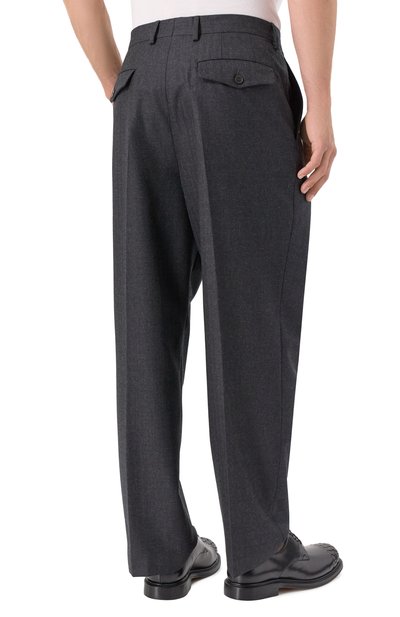 Шерстяные брюки DRIES VAN NOTEN, арт. 020998-2193-803, фото 4