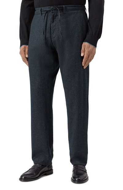 Шерстяные брюки CANALI, арт. V1659G/AR03472, фото 3