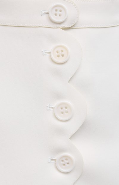 Юбка-шорты REDVALENTINO белого цвета по цене 39950 руб., арт. VR3RFE30/1FR, фото 5 Юбка-шорты REDVALENTINO, арт. VR3RFE30/1FR, фото 5