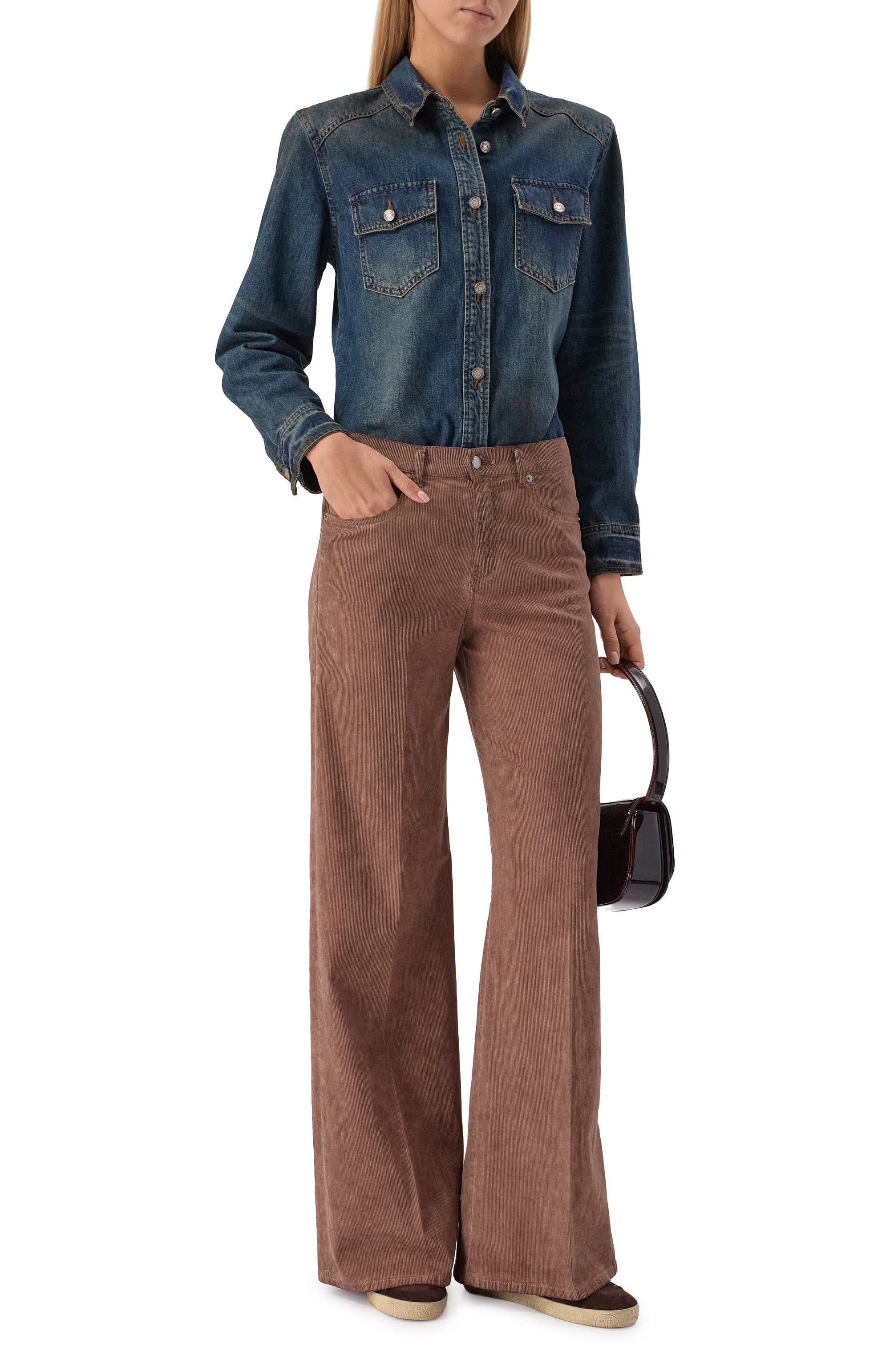 Вельветовые брюки DIESEL, арт. A03624/068SD, фото 2