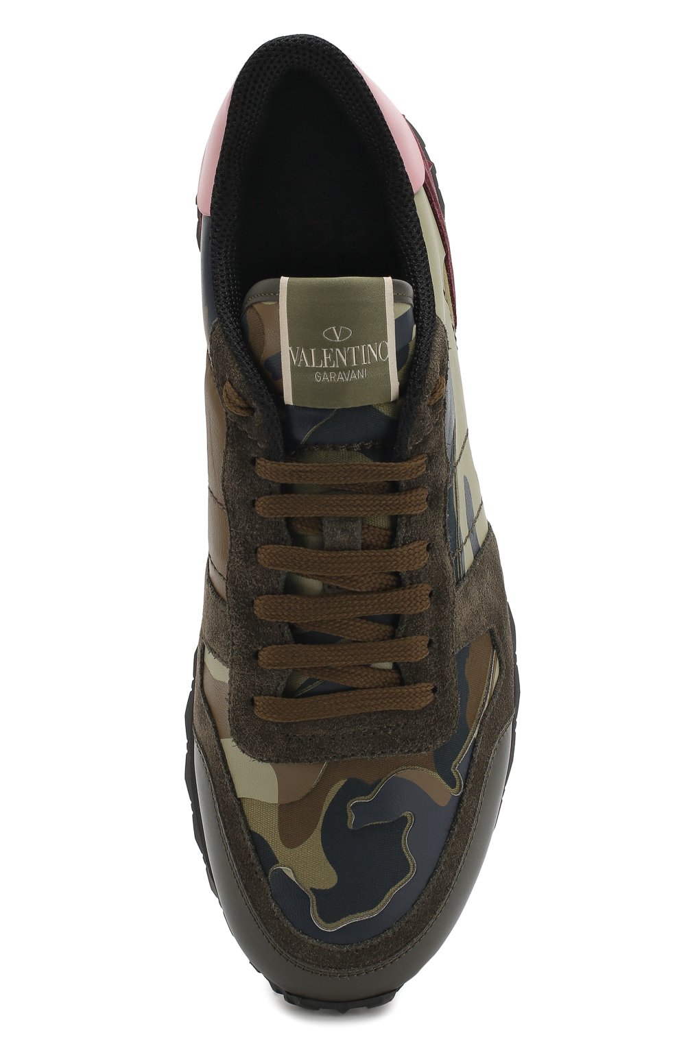 Комбинированные кроссовки rockrunner camouflage VALENTINO, арт. RY2S0723/TCC, фото 5