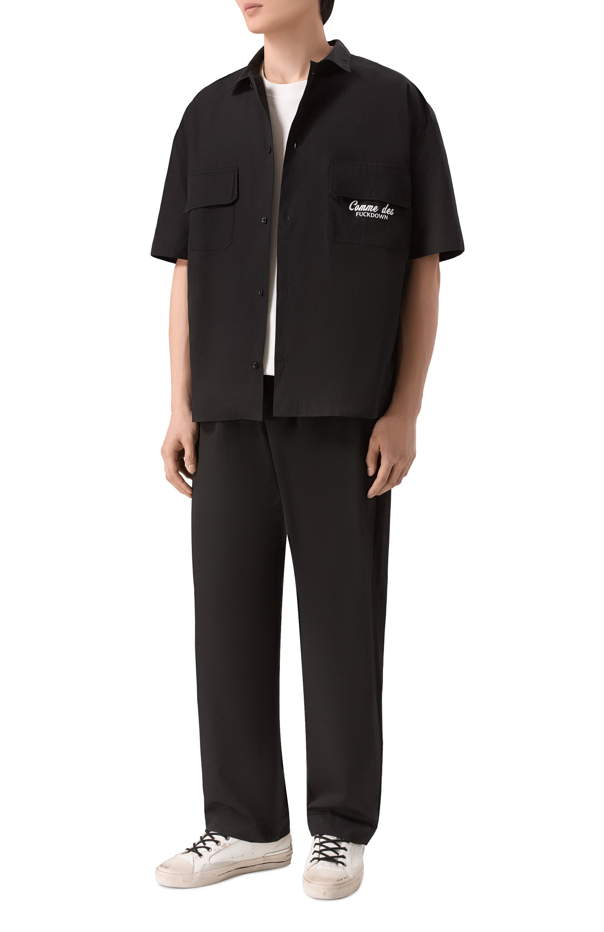 Хлопковая рубашка COMME DES FUCKDOWN, арт. CFABM01931, фото 2